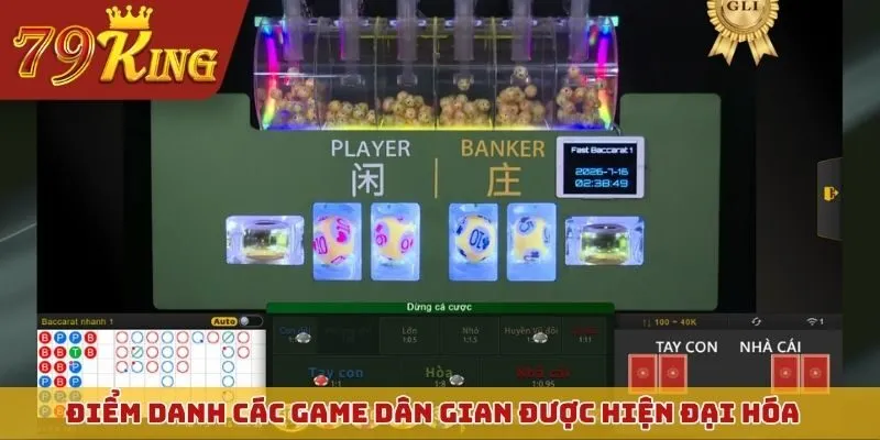 Điểm danh các game dân gian được hiện đại hóa tại TPCASINO